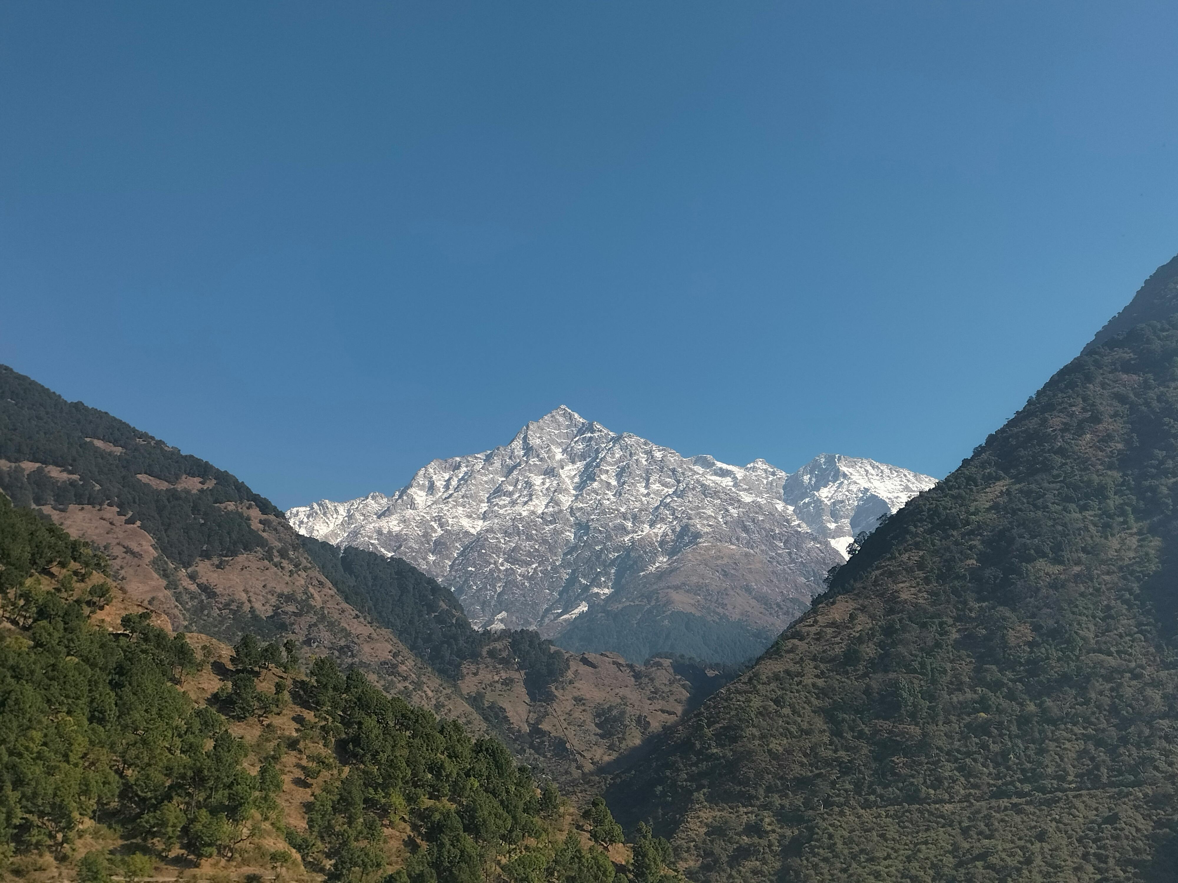 View of the Himalayas from Dharamshala